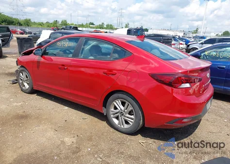 2020 Hyundai Elantra Value Edition z USA, uszkodzony, nr VIN 5NPD84LF9LH524577